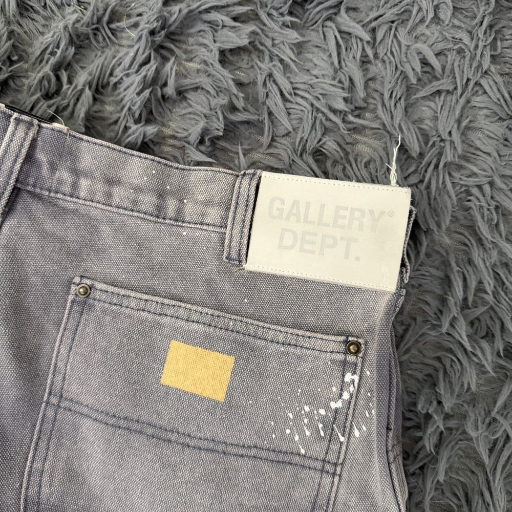 Gallery Dept Carpenter Flare Pants Men's Size 32x32 Gray Carhartt Distressed - Picture 6 of 6